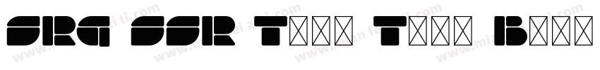 SRG SSR Type Text Bold Regular字体转换